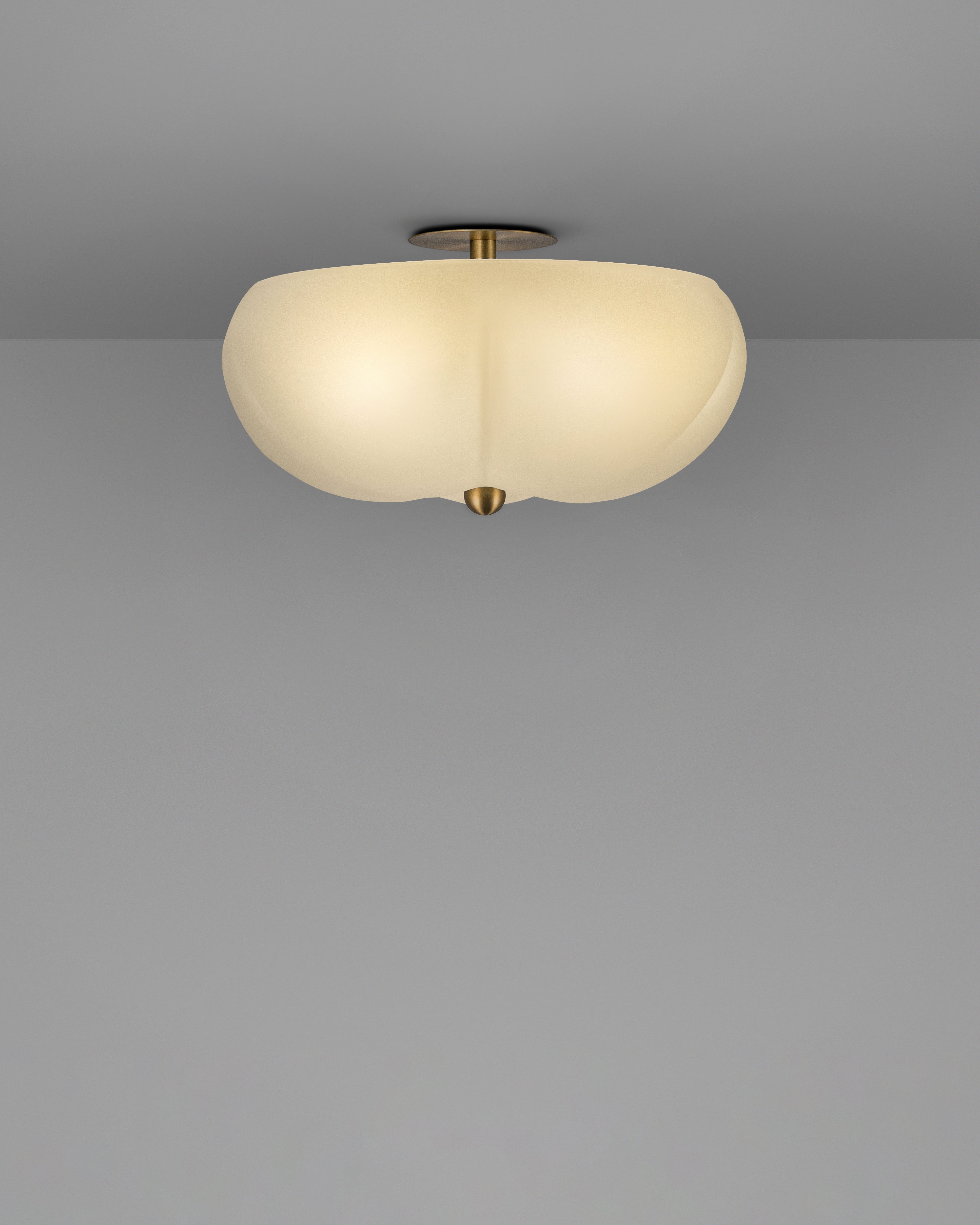 Schwung Hana Frosted Cloche Ceiling/Wall Light
